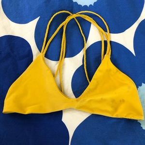 stone fox swim bikini top